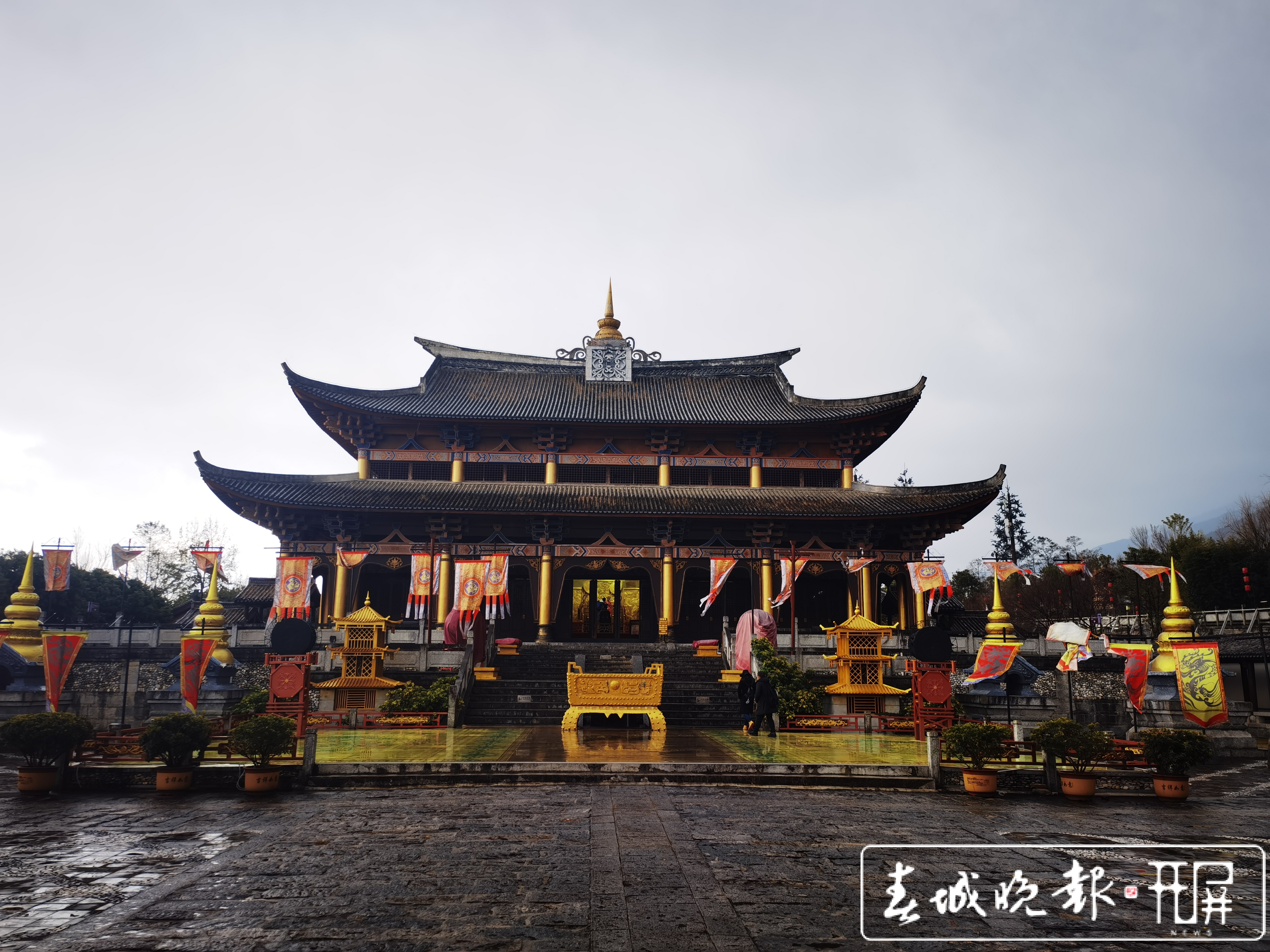 大理古城（春城晚报-开屏新闻记者 刘文波 摄）