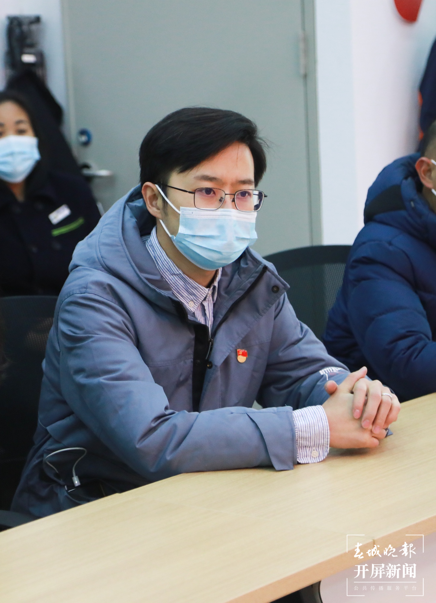 留在昆明过年的4位年轻人（受访者供图）