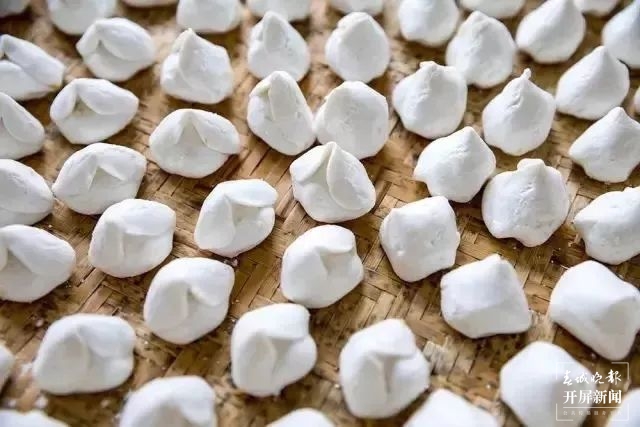 镇雄三角汤圆（通讯员 申时恒 摄）