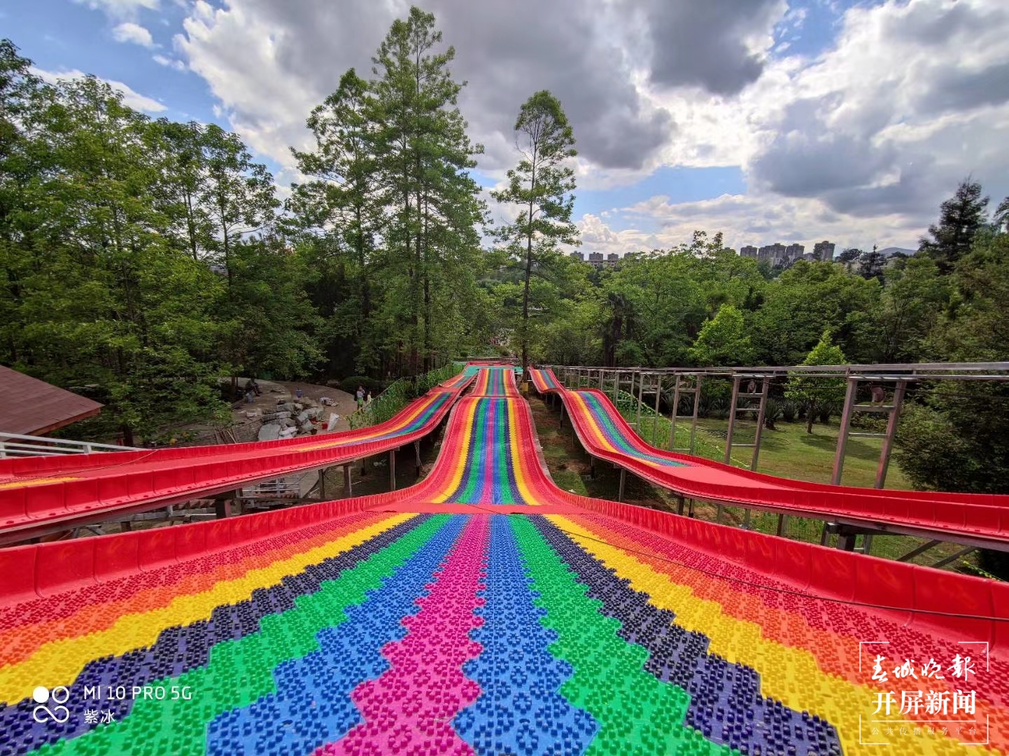 昆明各大公园（供图）