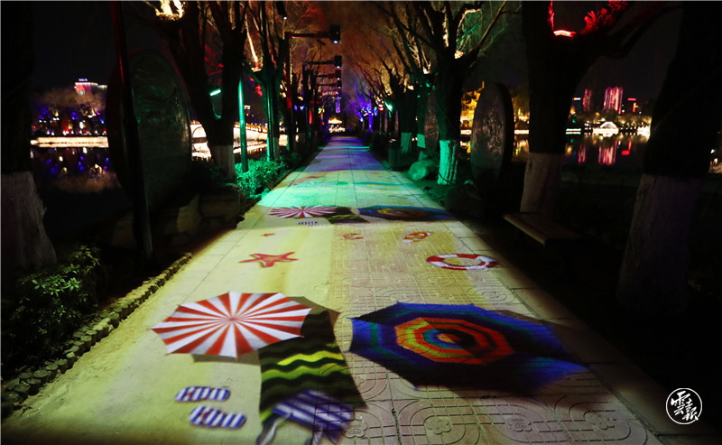 昆明大观公园夜景