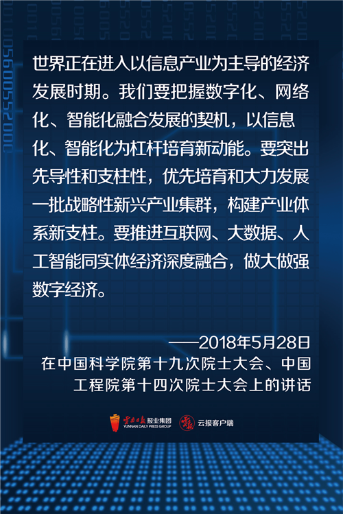 拥抱数字化 云南再出发①丨习近平总书记这样论述数字化