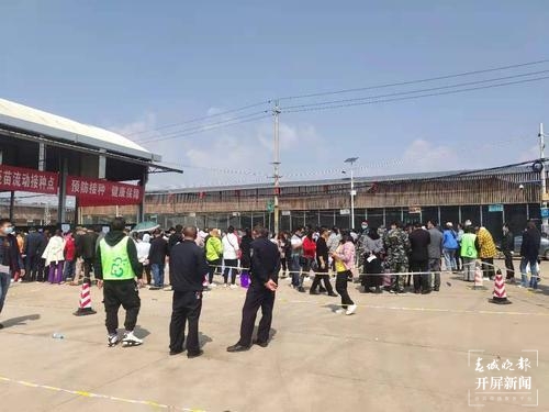 呈贡4所高校近6万师生已接种新冠疫苗（呈贡融媒体中兴供图）