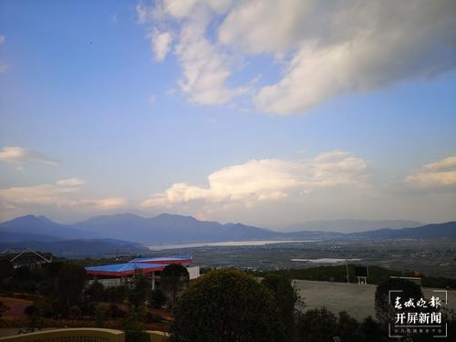 云南大丽高速服务区（春城晚报-开屏新闻记者 秦蒙琳 摄）