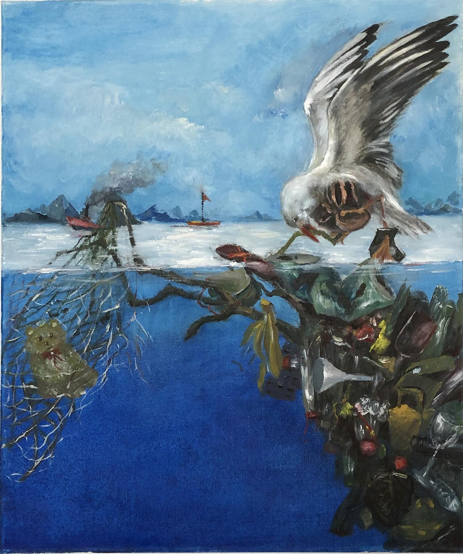 “彩云杯”中小学生绘画比赛·高中中职组二等奖