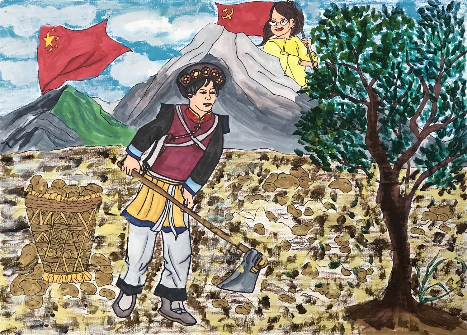 “彩云杯”中小学生绘画比赛·初中组三等奖