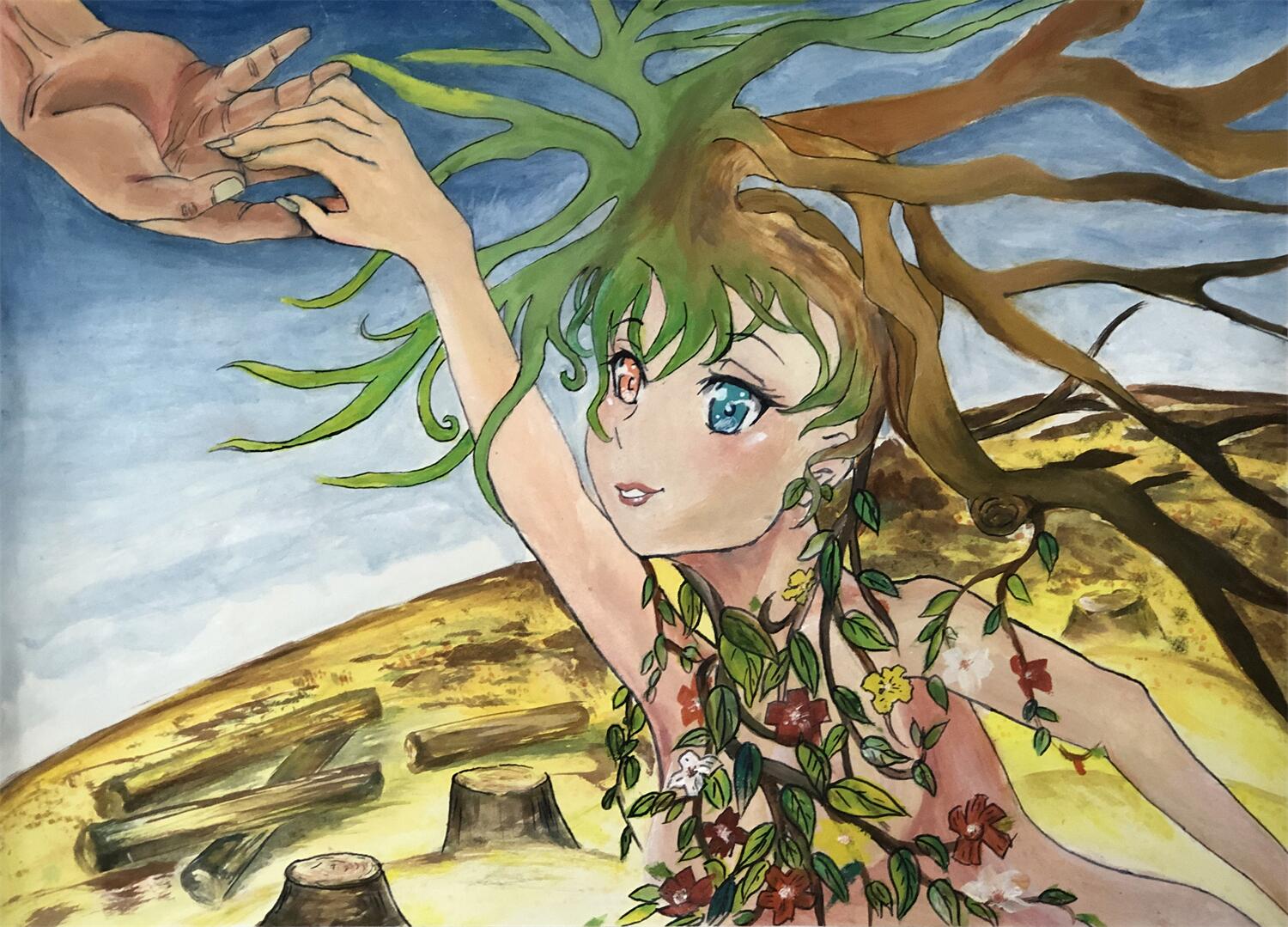 “彩云杯”中小学生绘画比赛·初中组三等奖