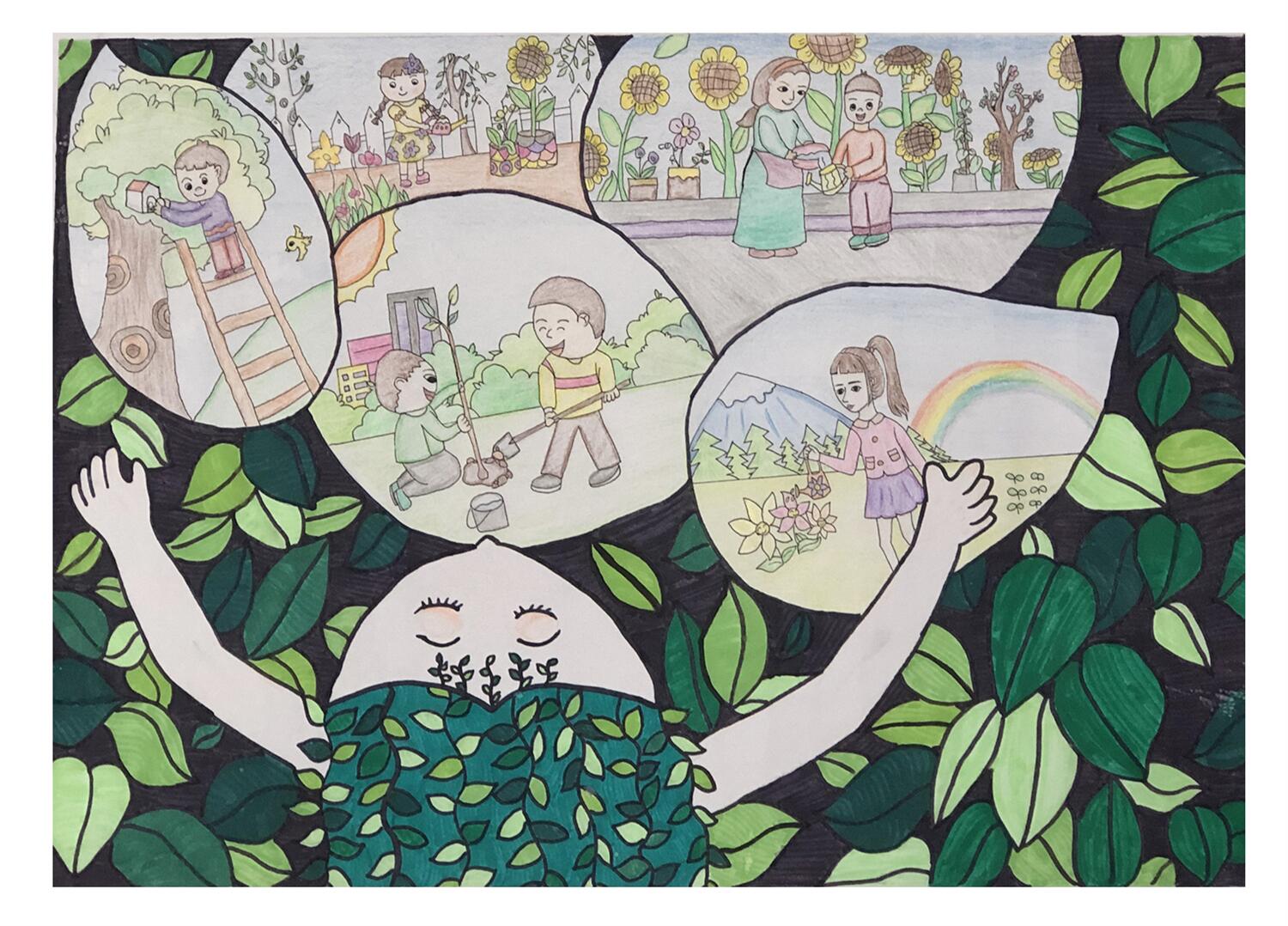 “彩云杯”中小学生绘画比赛·初中组三等奖