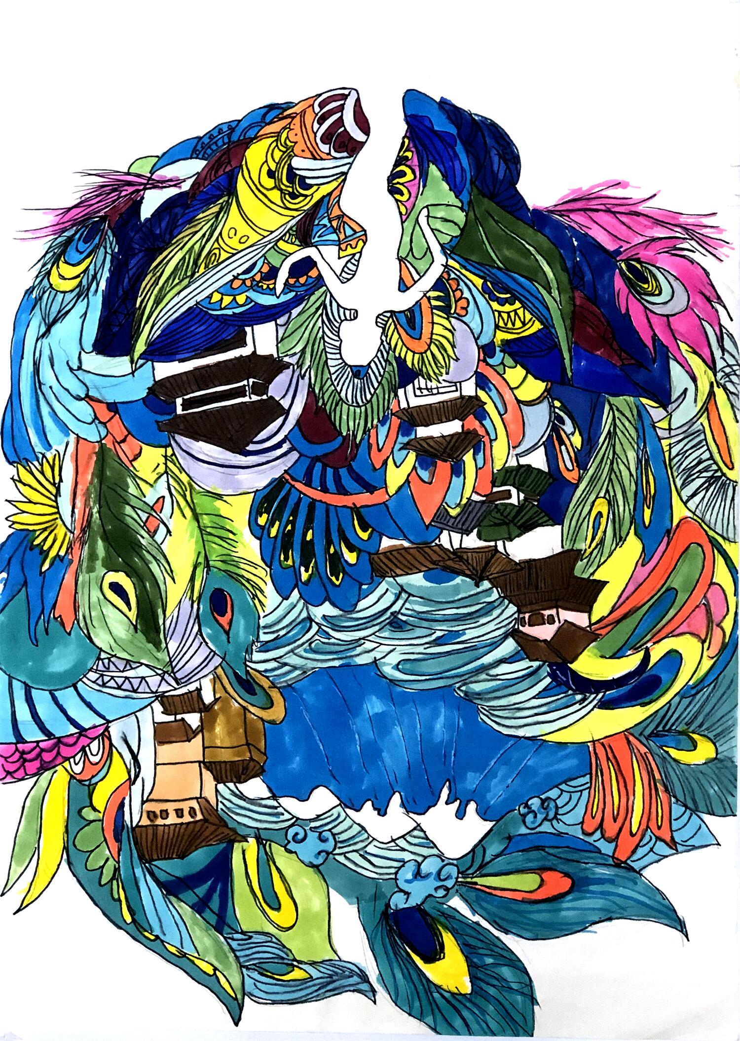 “彩云杯”中小学生绘画比赛·初中组三等奖