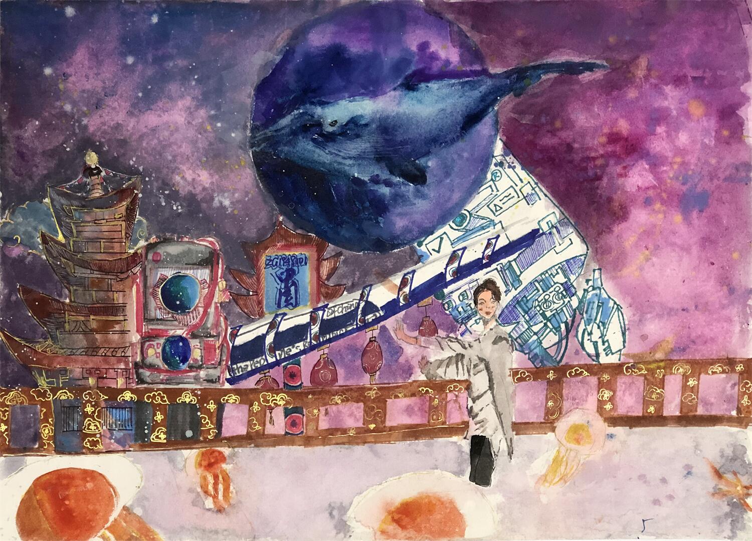 “彩云杯”中小学生绘画比赛·初中组三等奖