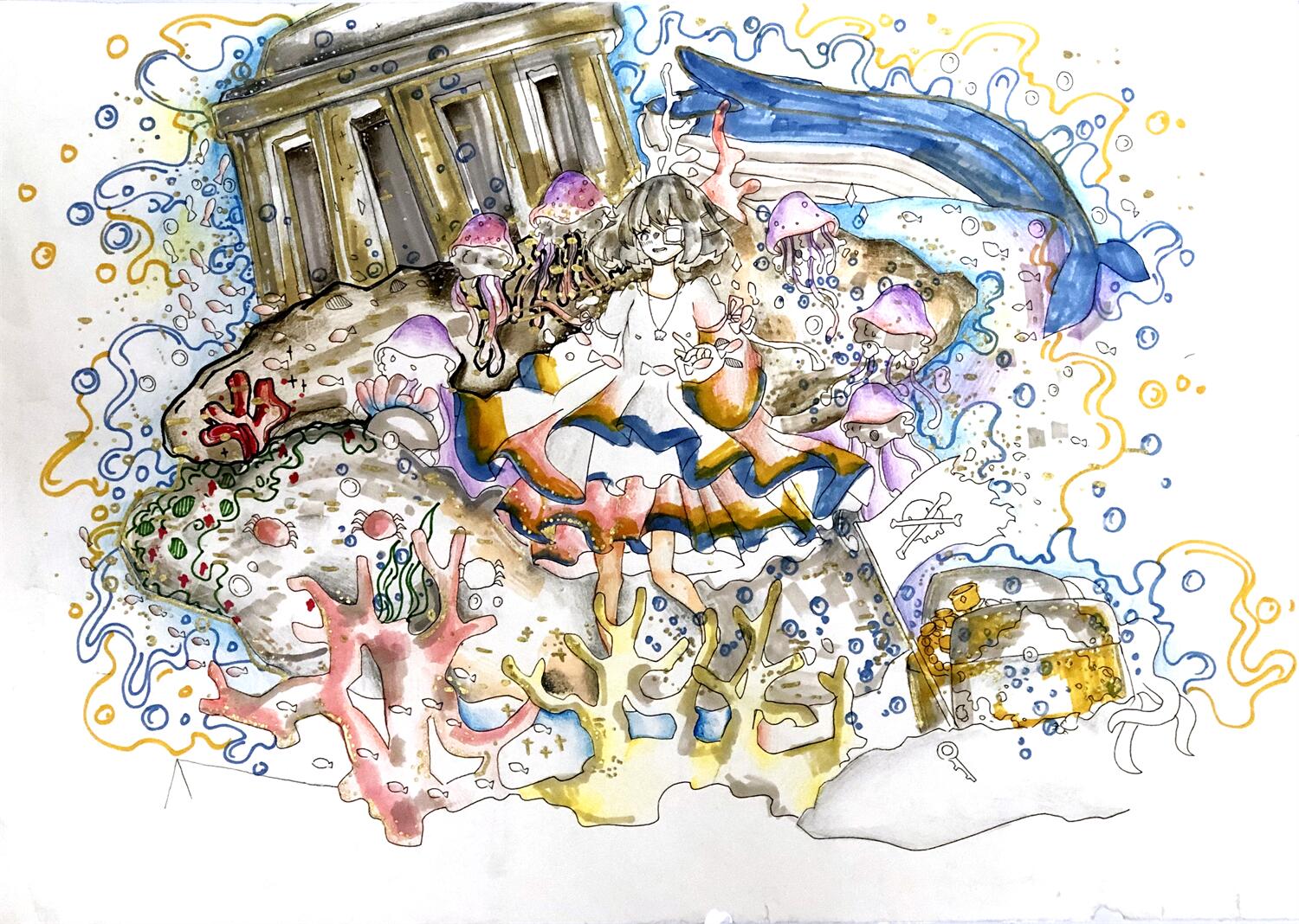 “彩云杯”中小学生绘画比赛·初中组三等奖