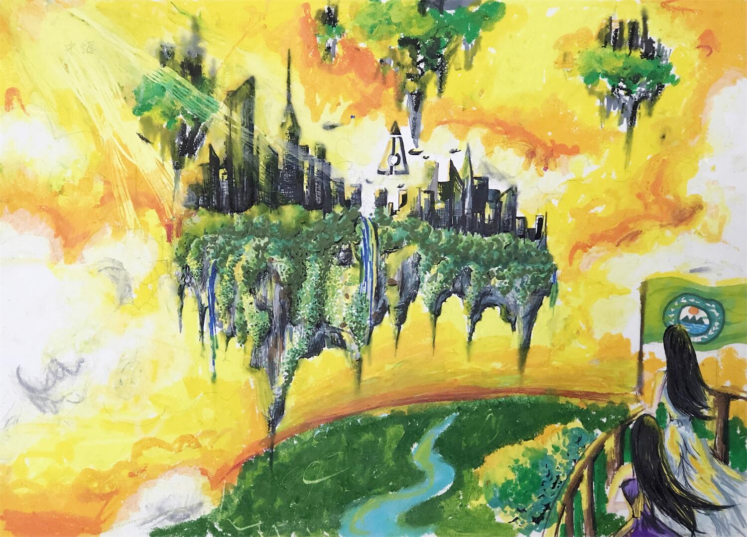 “彩云杯”中小学生绘画比赛·初中组三等奖