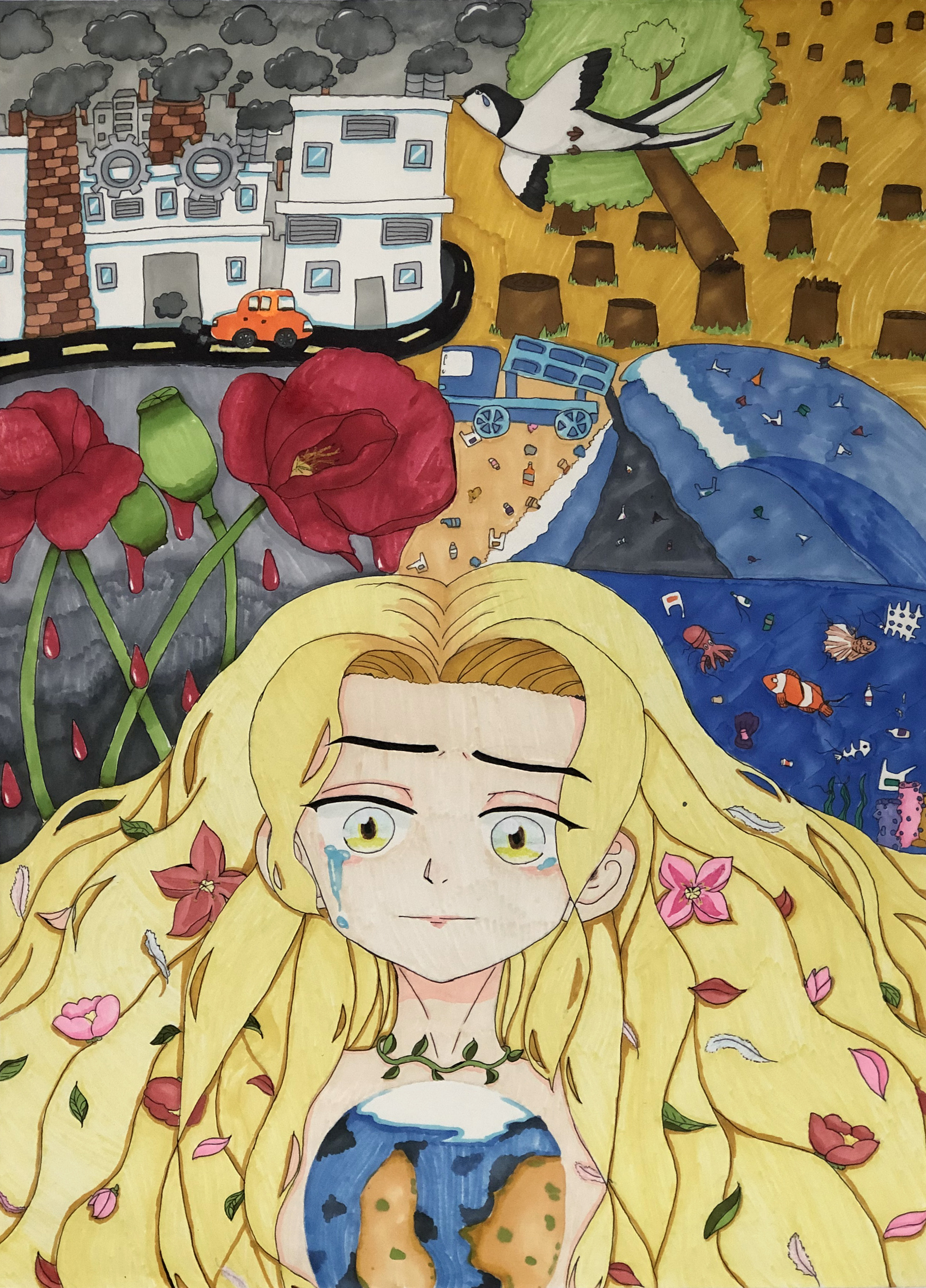 《为何不爱护环境》武雅倬 14岁.JPG