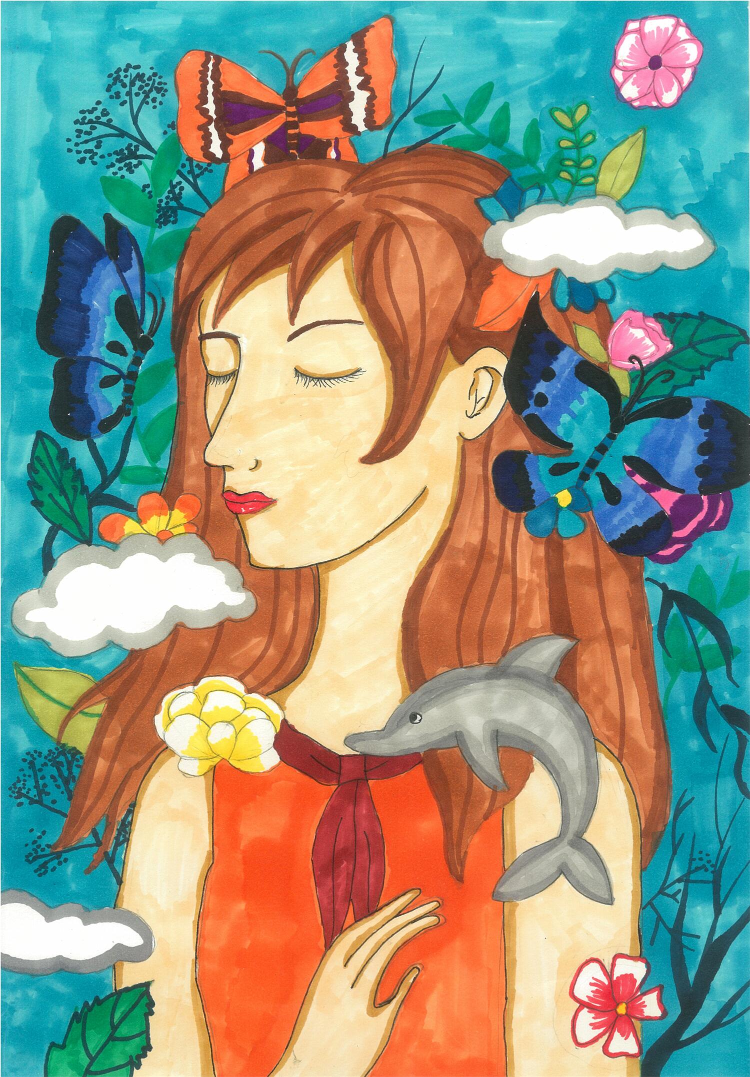 《地球妈妈》 曹凯琳 8岁.jpg