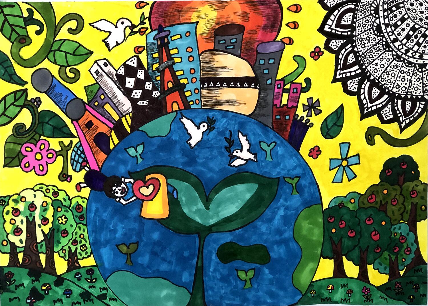 《地球守护者》 敬紫琳 11岁.jpg