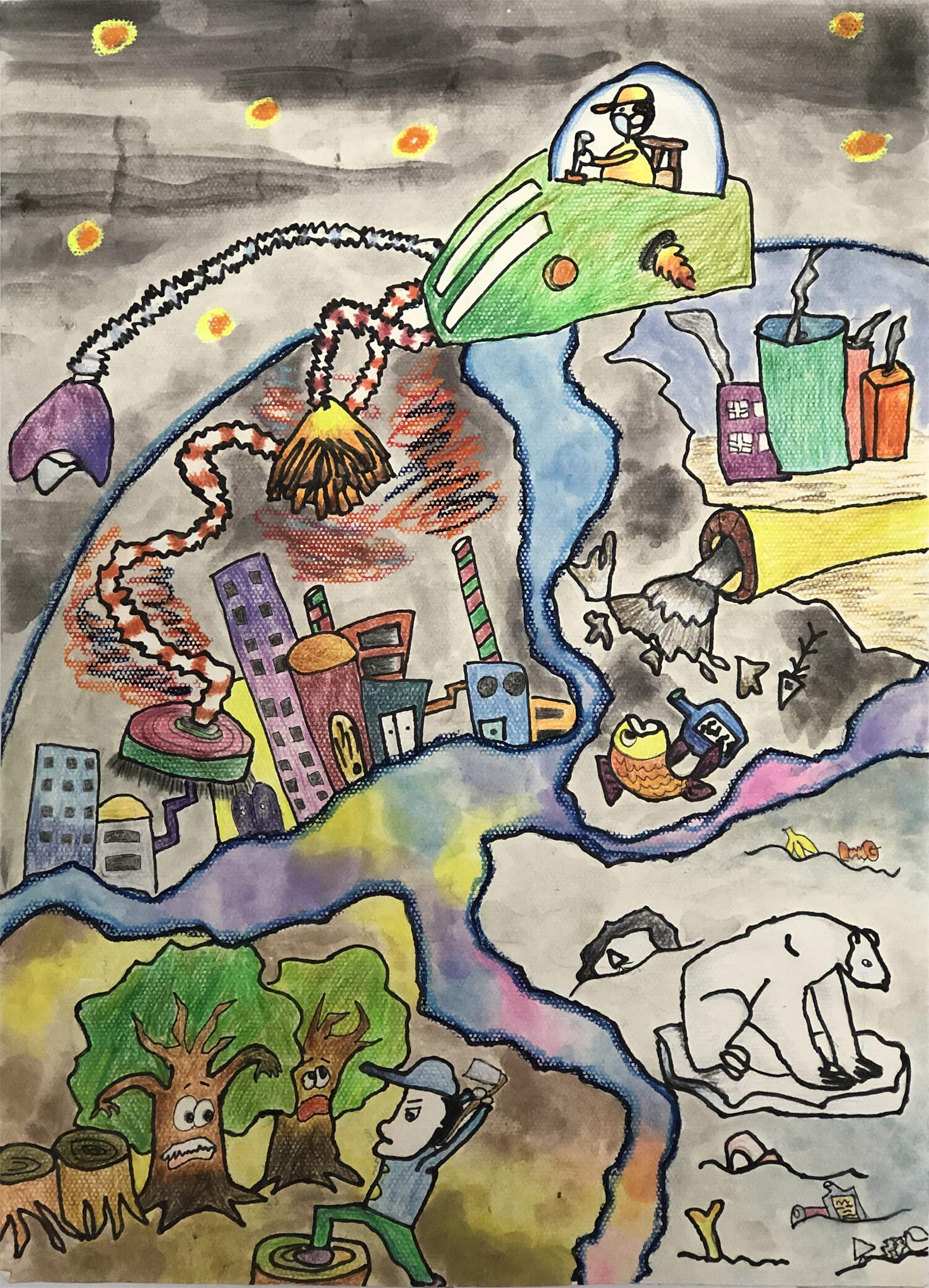 《地球吸尘器》 王彬懿  7岁.jpg