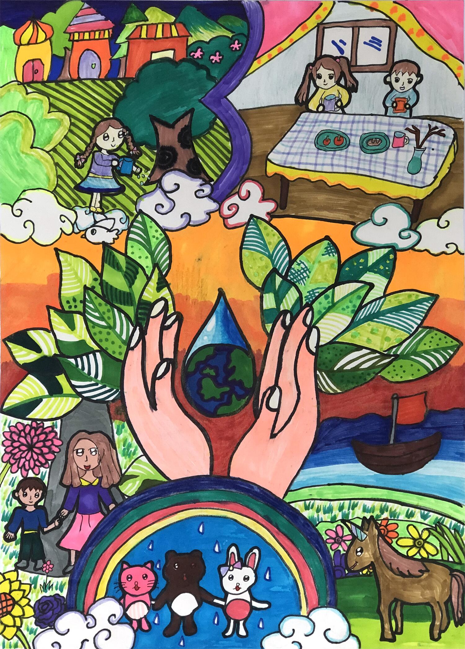 《地球之家》 洪嘉琪 9岁.jpg