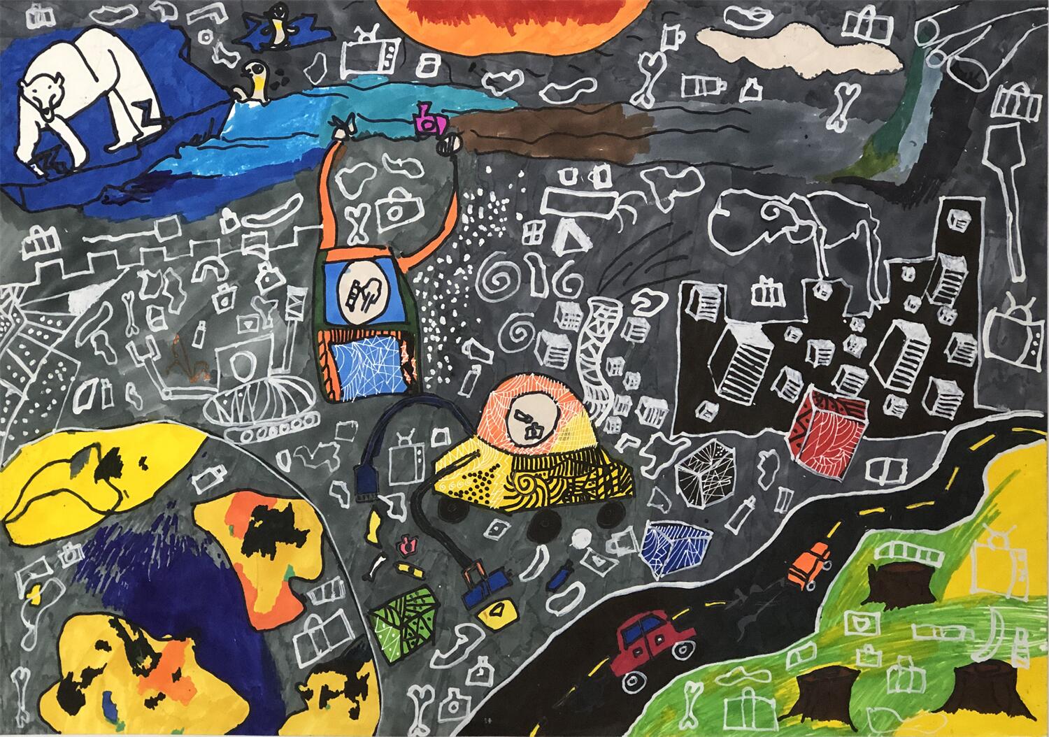 《灰色地球》 钟顺羽  10岁.jpg