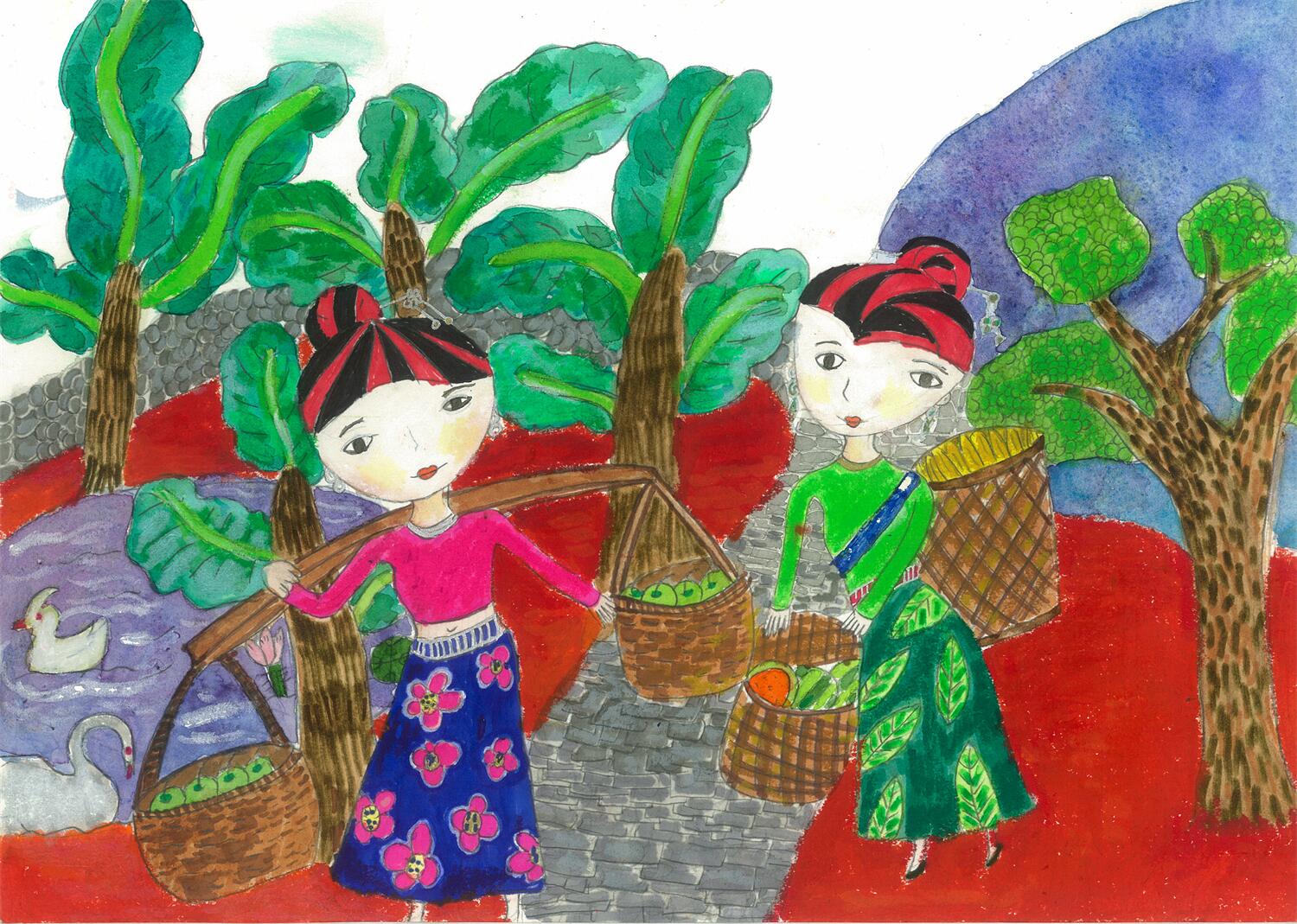 《美丽家园》 余周洋 9岁.jpg