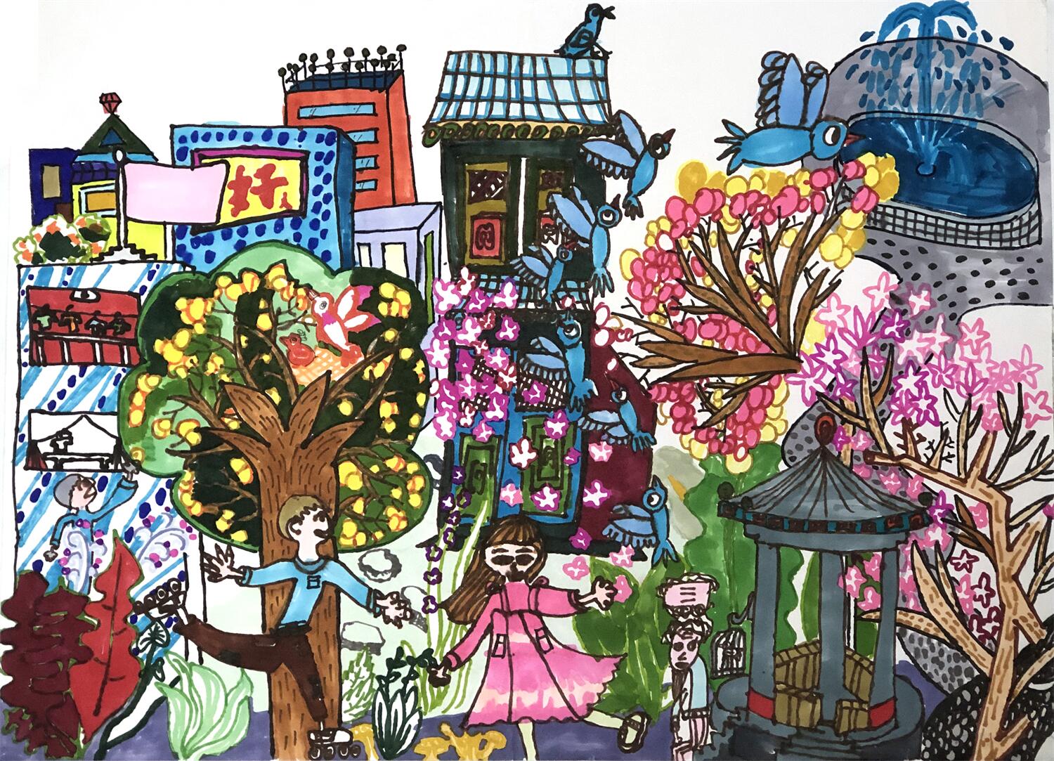 《森林之城》  马铭良  11岁.jpg