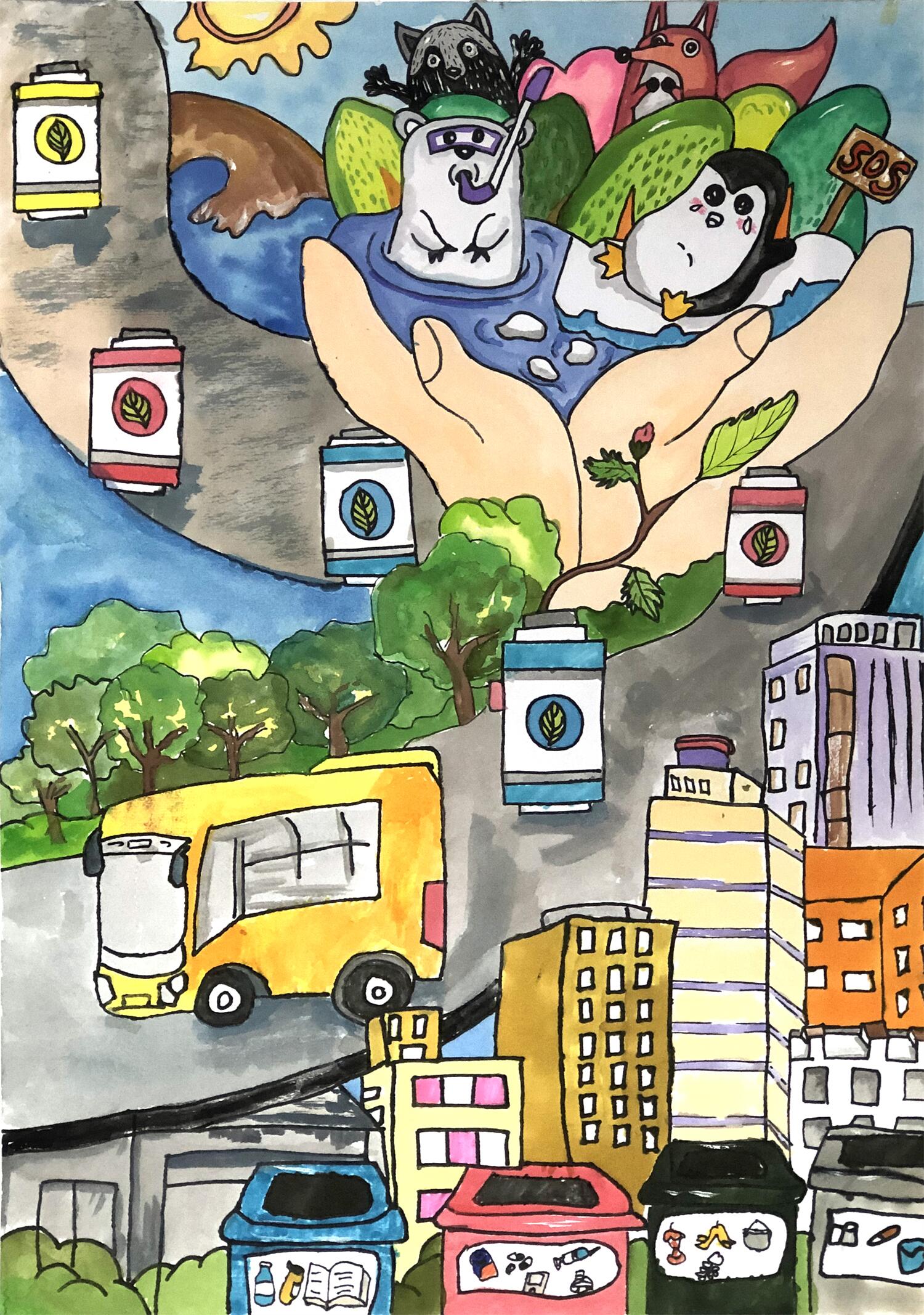 《生态文明，与之同行》 杨千乐 8岁.jpg