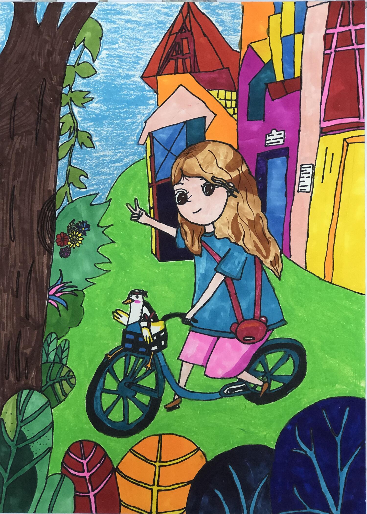 《生态小镇》 叶珂辰 8岁.jpg