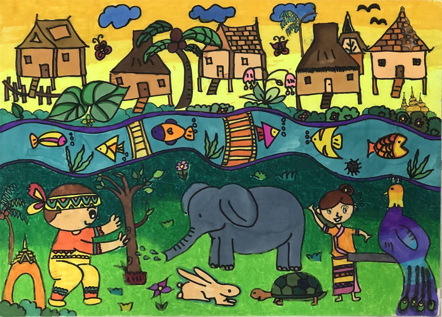 《雨林傣寨》玉喃欢 11岁.jpg