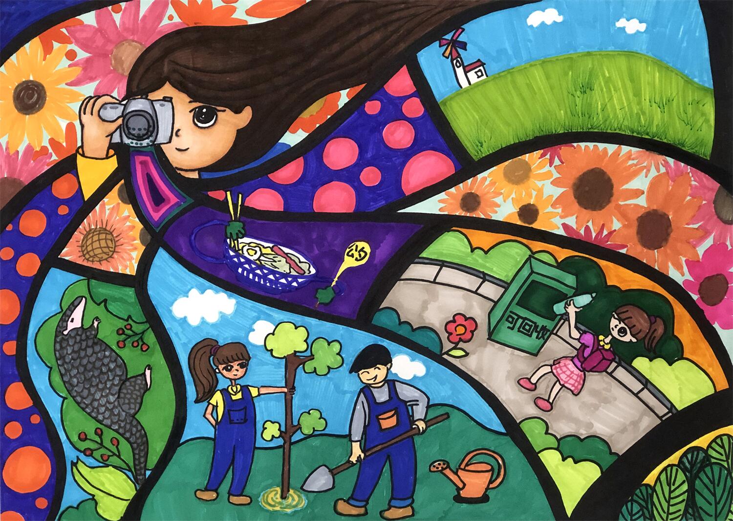 《把绿色带到世界每一个角落》 陆怡辰 8岁.jpg