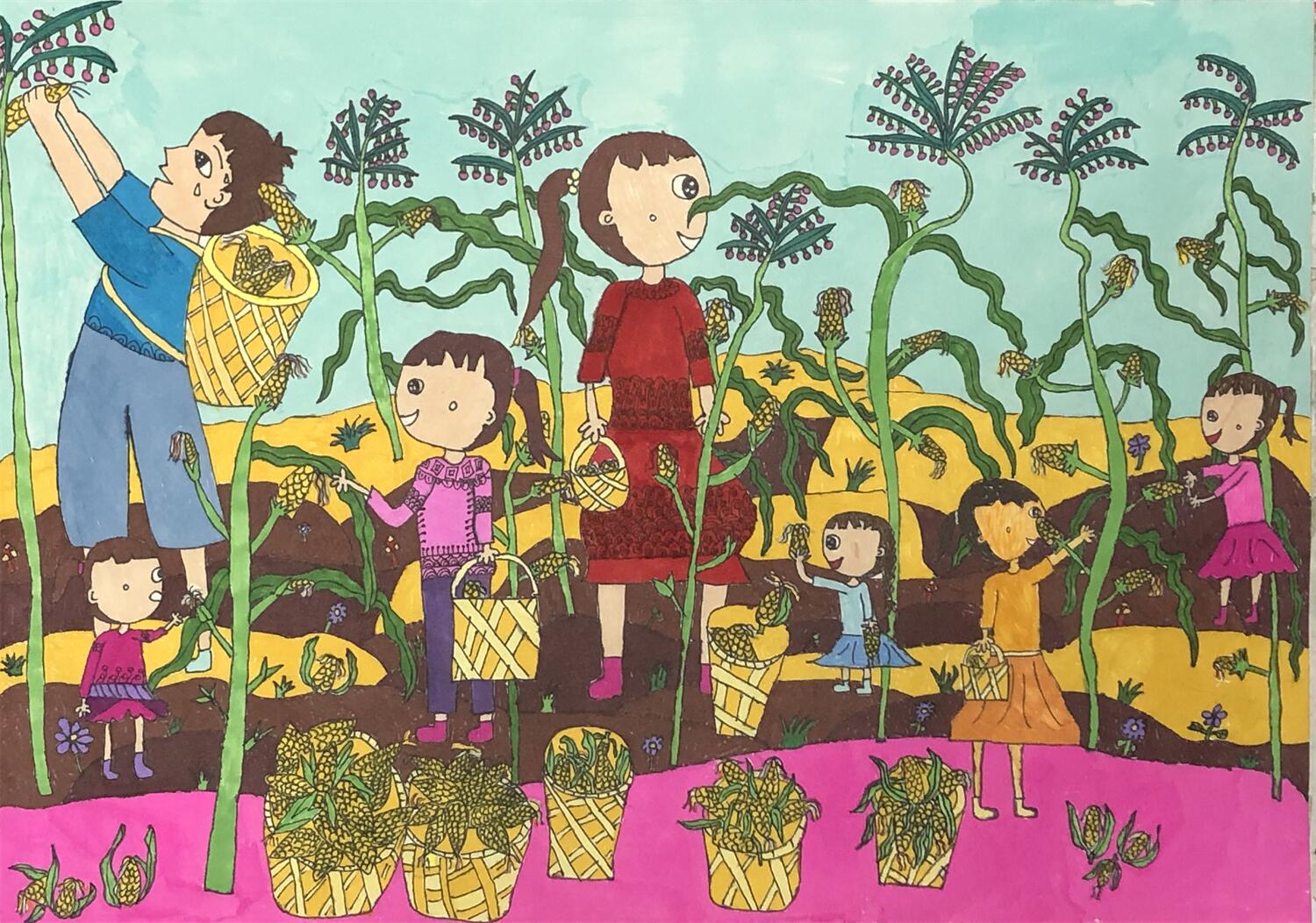 《大丰收》 吕烨  8岁.jpg