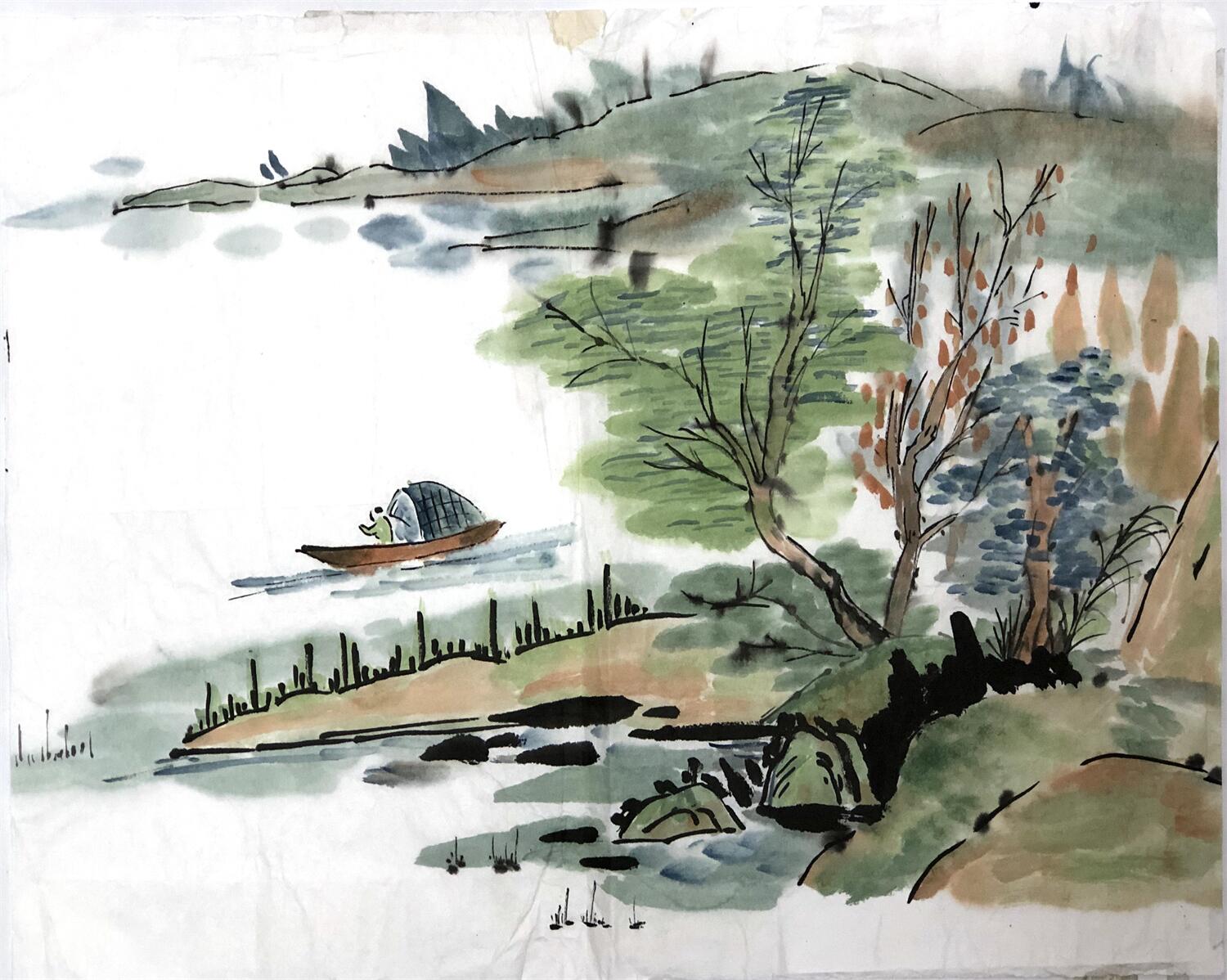 《青山碧水——共和谐》刘天楚  8岁.jpg