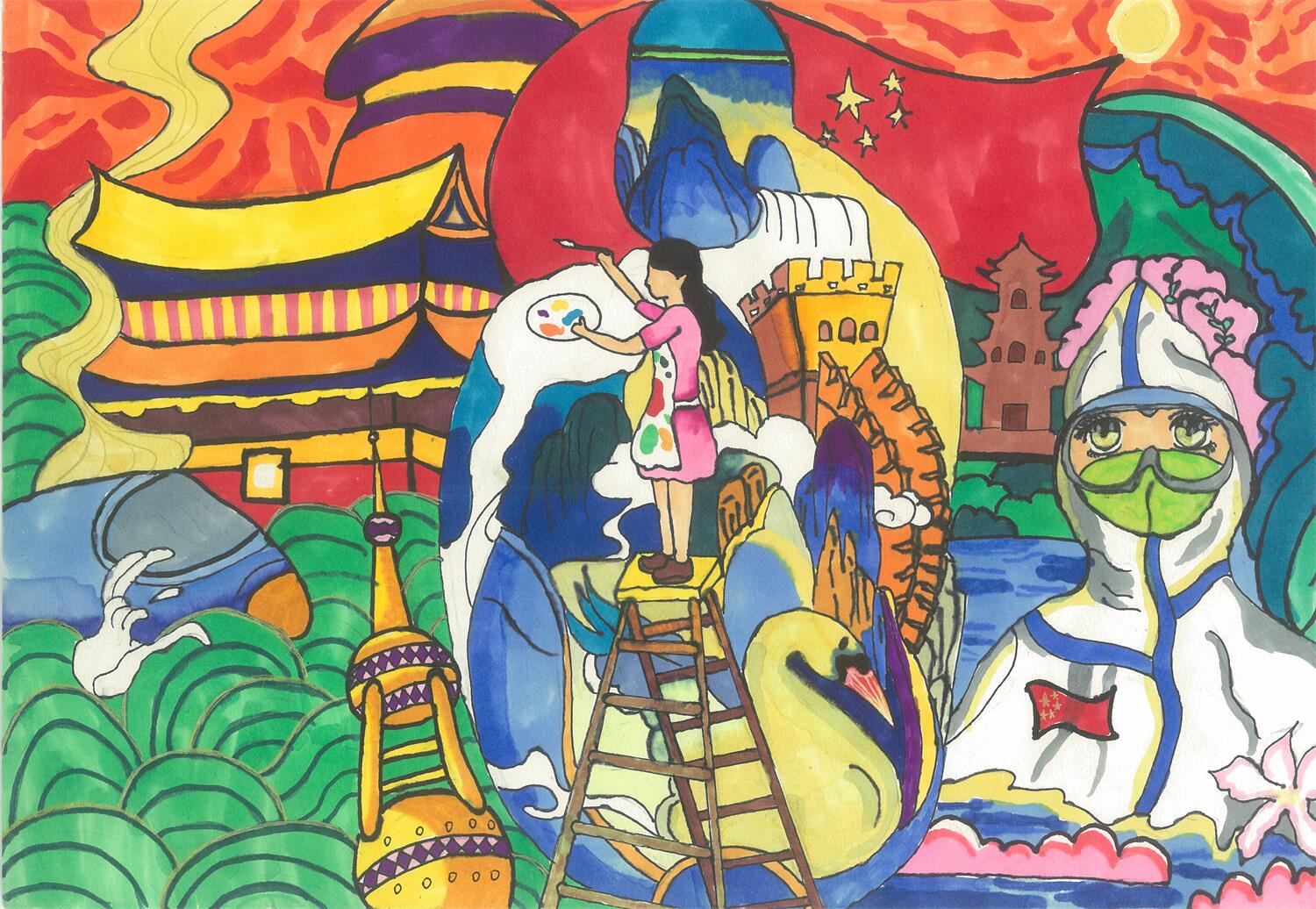 《我给祖国穿新衣》  陈子怡  12岁.jpg