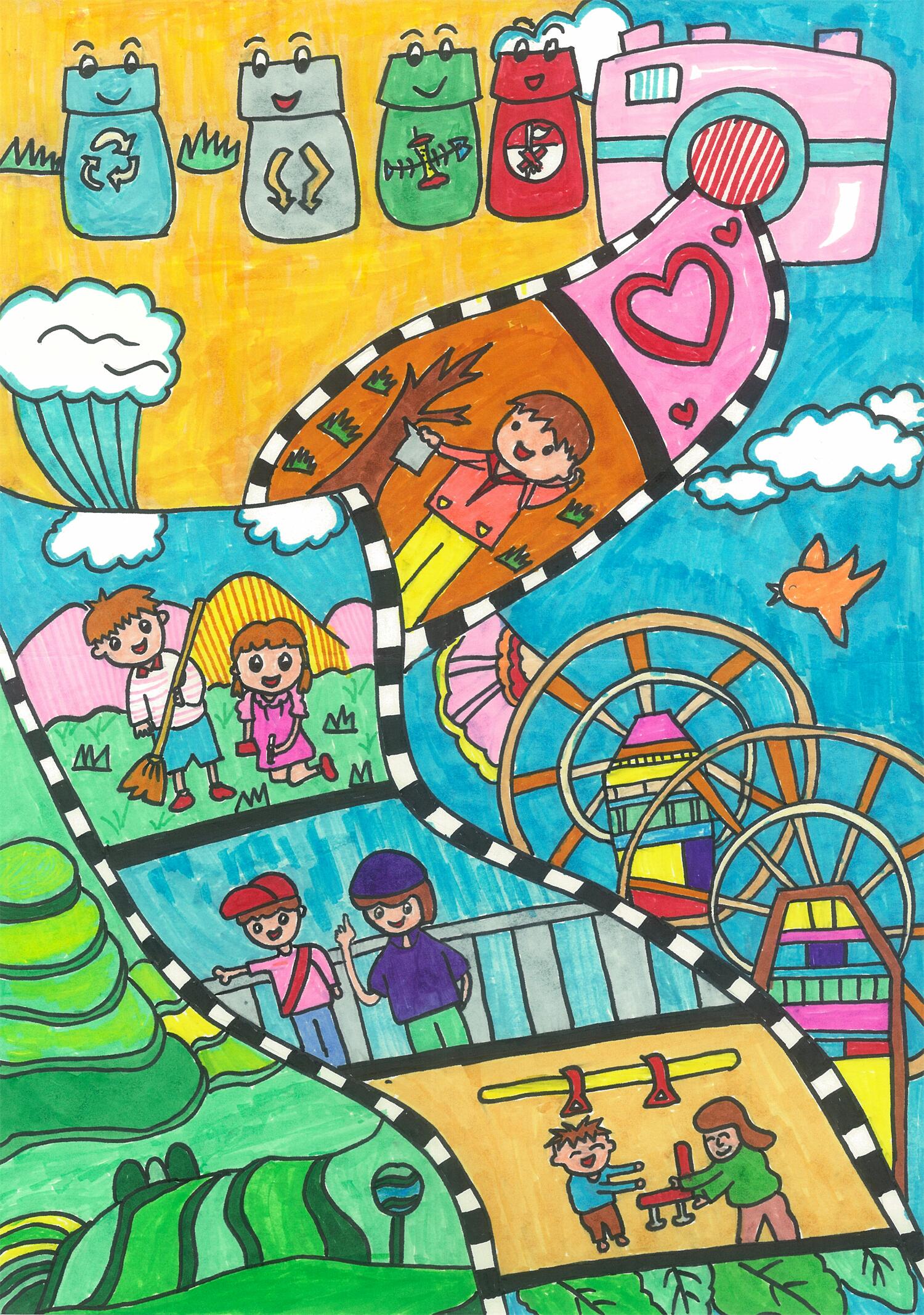 《我眼中的生态文明》 海魏笑 8岁.jpg