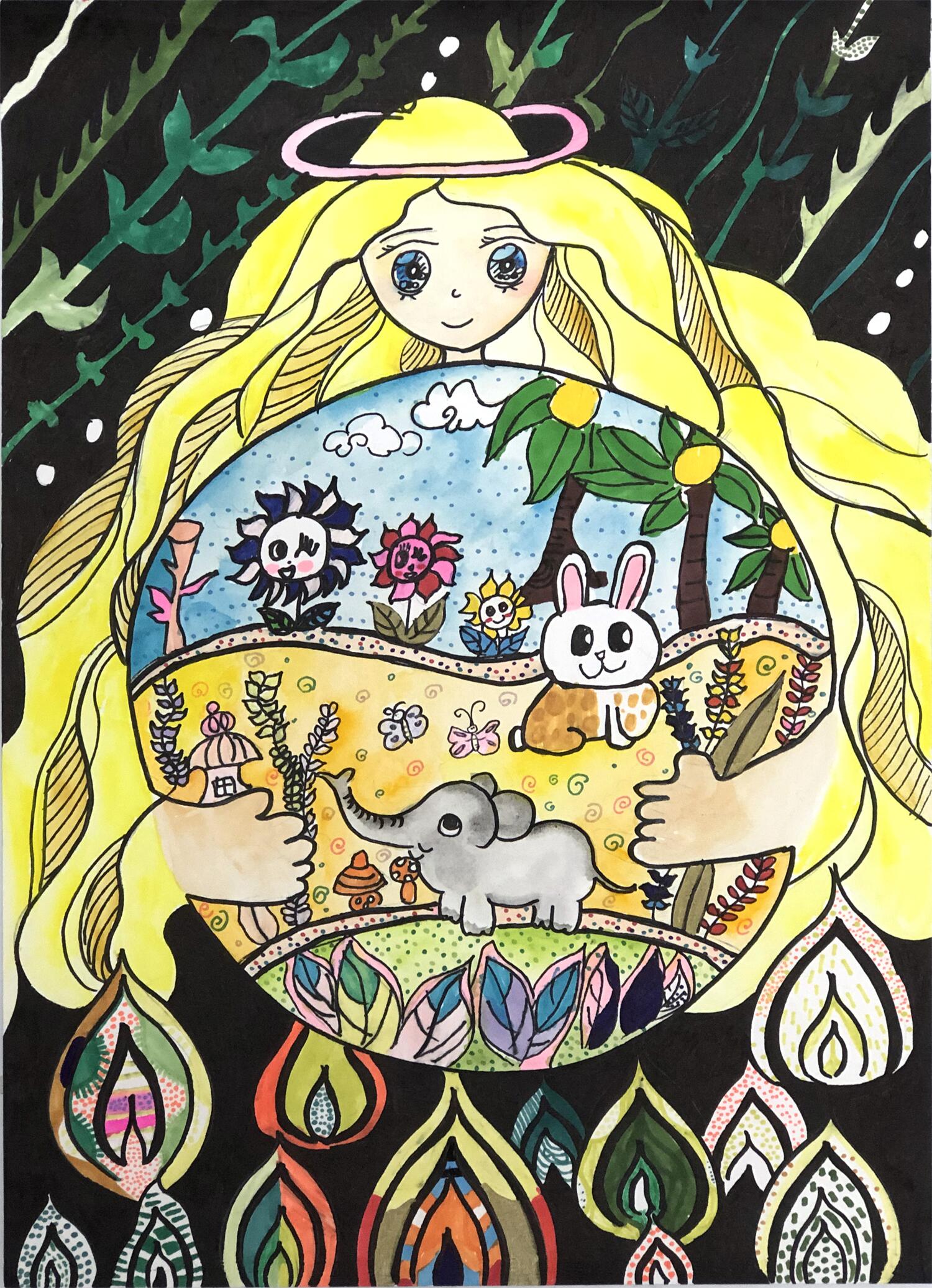 《做生态文明新人，建美丽幸福家园》 李明玥 8岁.jpg