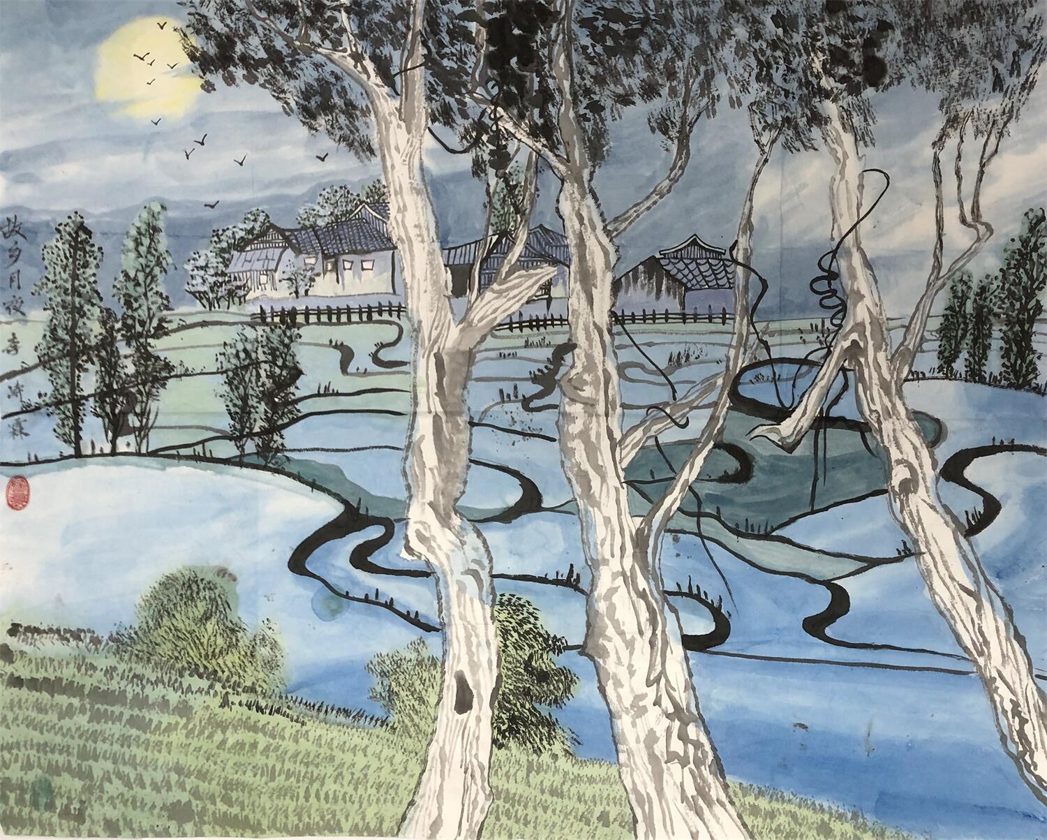 《故乡月夜》 李峙霖 11.jpg