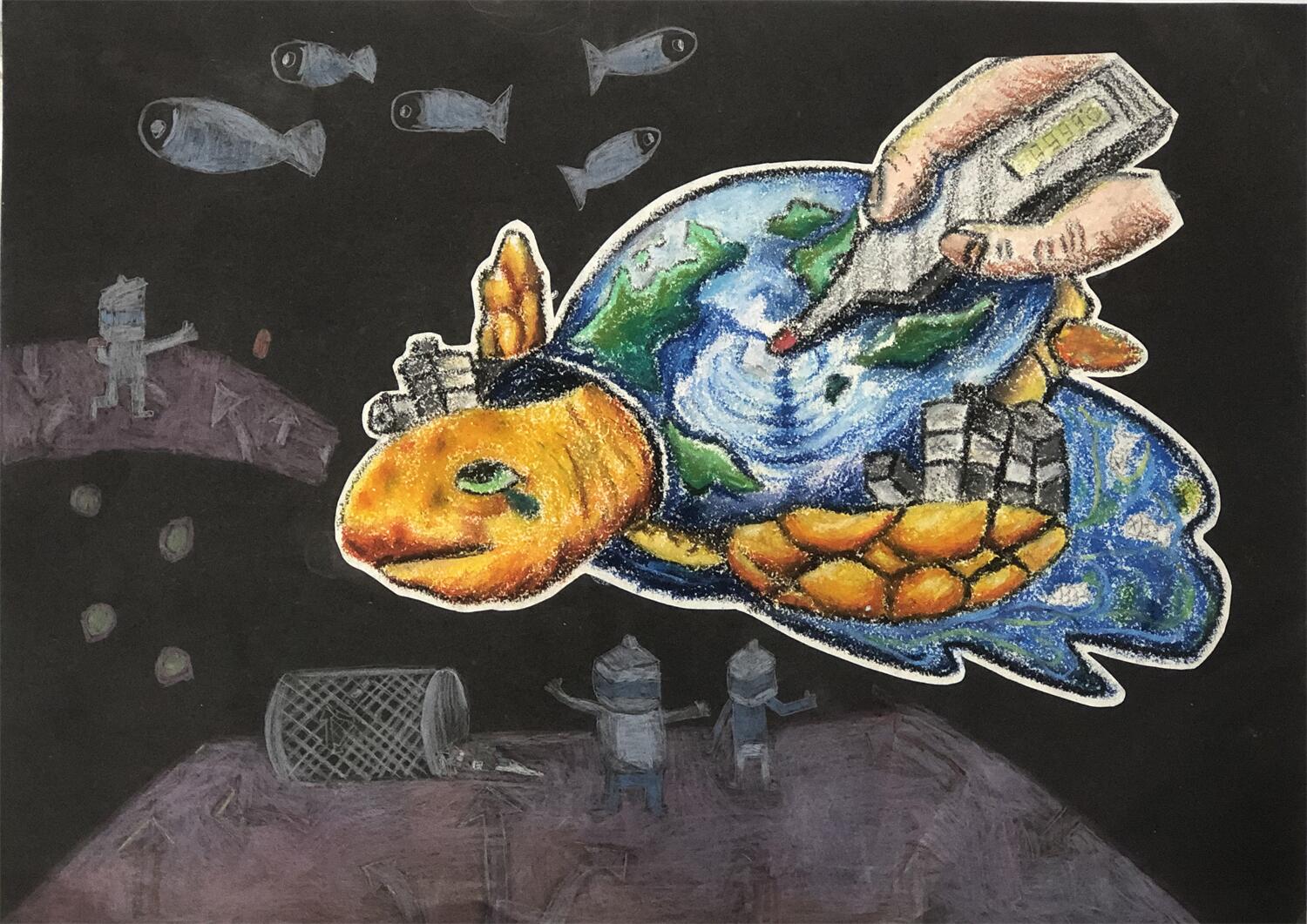 《海洋之灵——神龟》 吕沛霖  10岁.jpg