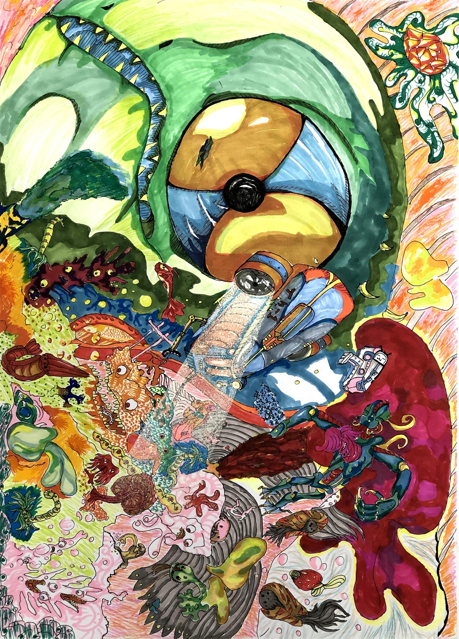 《探索神秘的海底世界》张煜 12岁.jpg