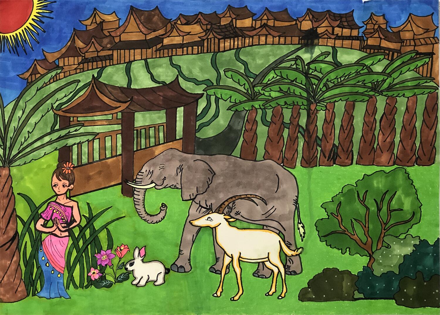 《我爱的彩云南》 黄德依 11岁.jpg