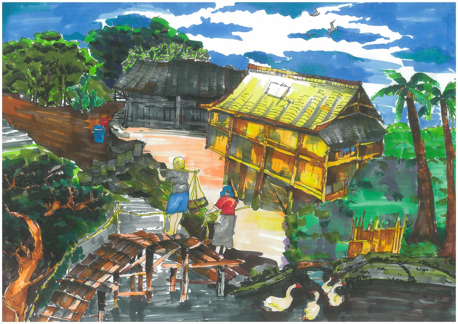 《我们的家乡》 徐鹏   10岁.jpg