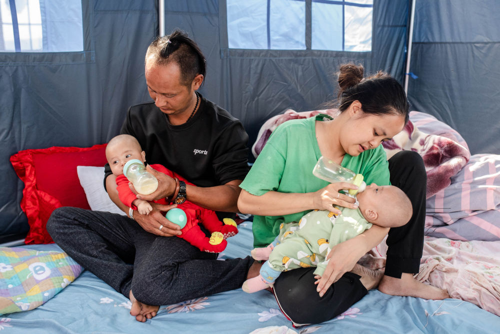 “在这里，喝水、吃饭都没问题”云南漾濞受灾群众安置见闻 图片来源于新华社