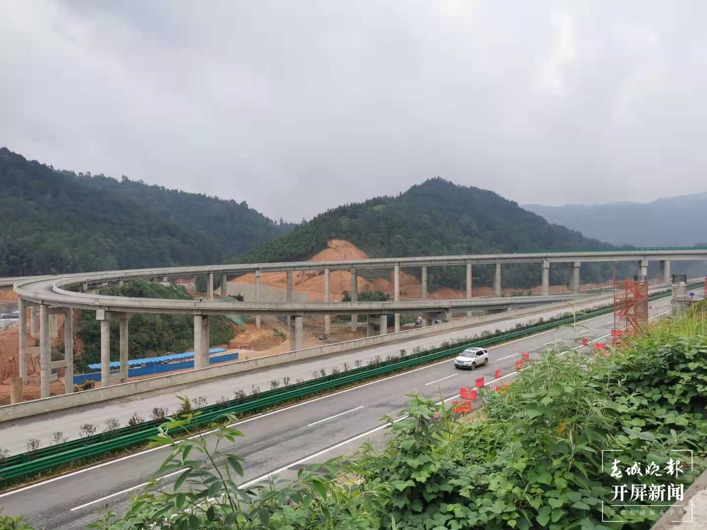 【走进红色文山】文麻高速即将贯通 通边达海经济通道