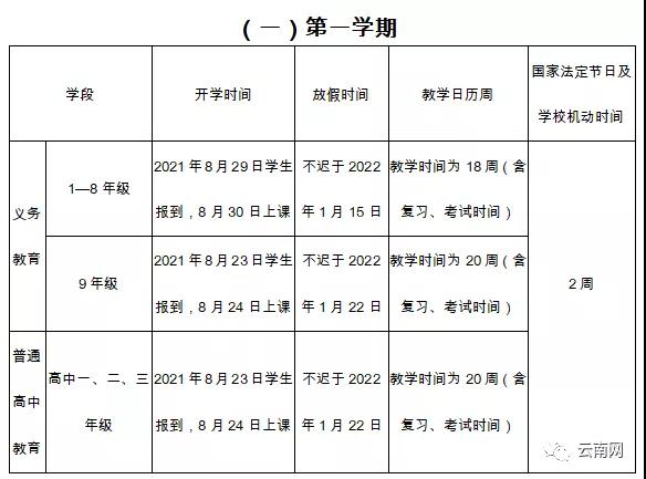 云南中小学开学放假安排来了1.jpg