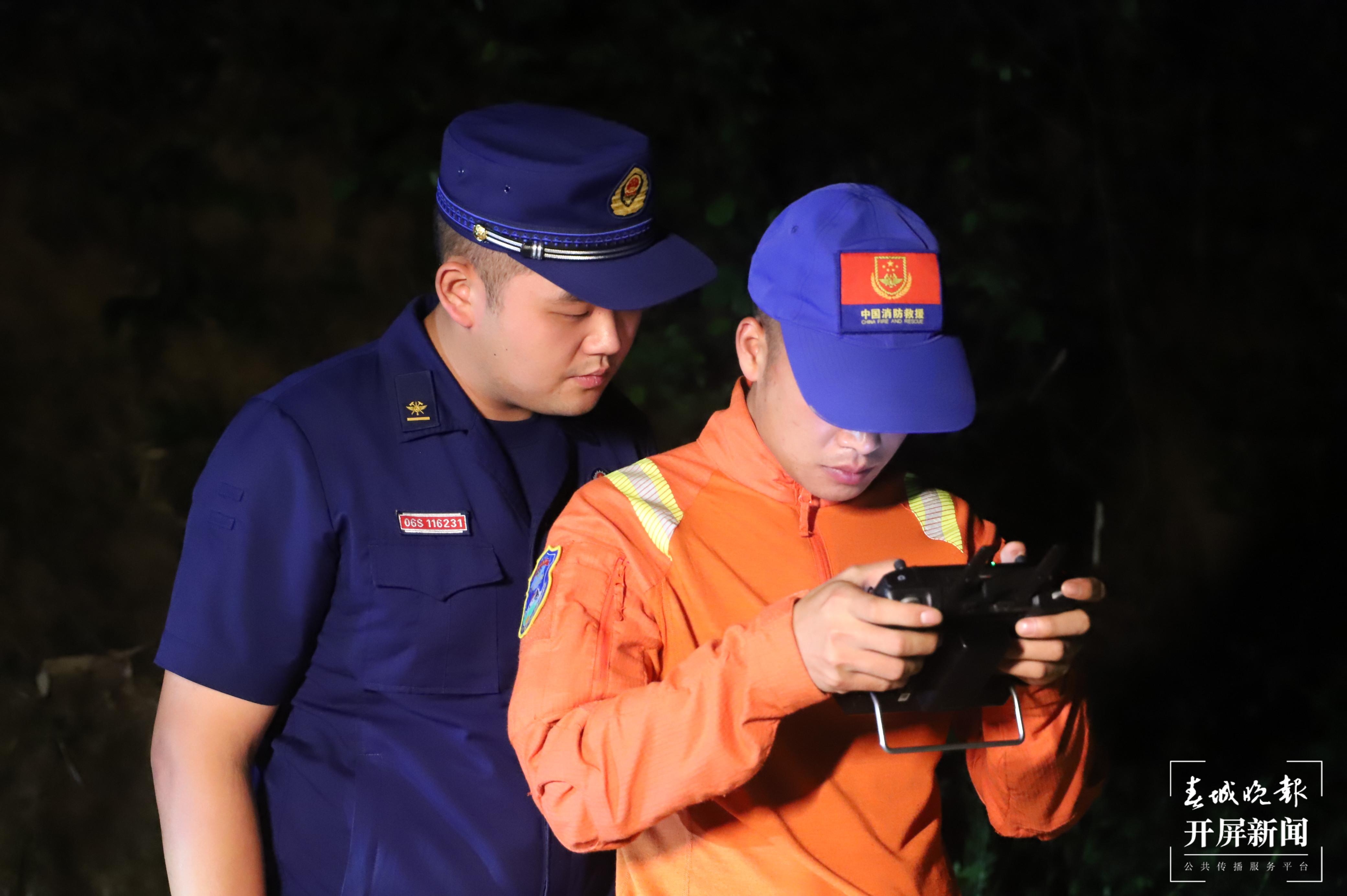 象群向东北方迂回移动1.9公里，独象进入玉溪红塔区北城街道 云南省森林消防总队供图