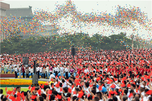 听！从天安门广场庆祝大会现场传回的云岭儿女心声（云报客户端）