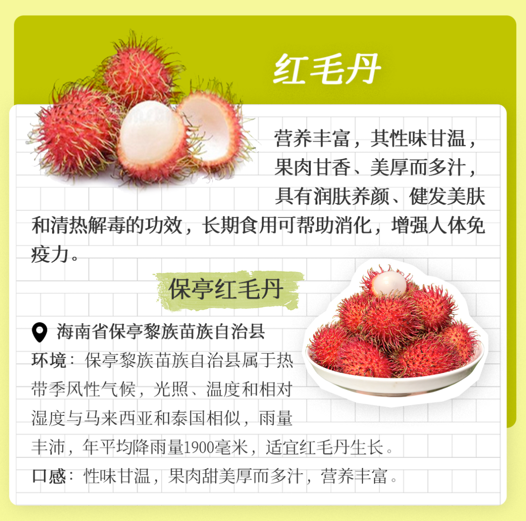 小暑节气，全国节气好物推荐地图（图自中国天气网）