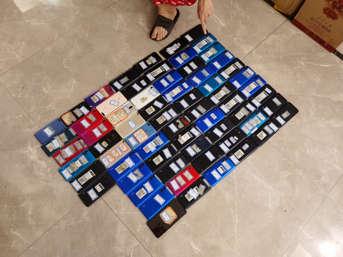 冻结涉案资金400余万元！昆明盘龙警方连续捣毁三个电诈跑分窝点（盘龙警方 供图）