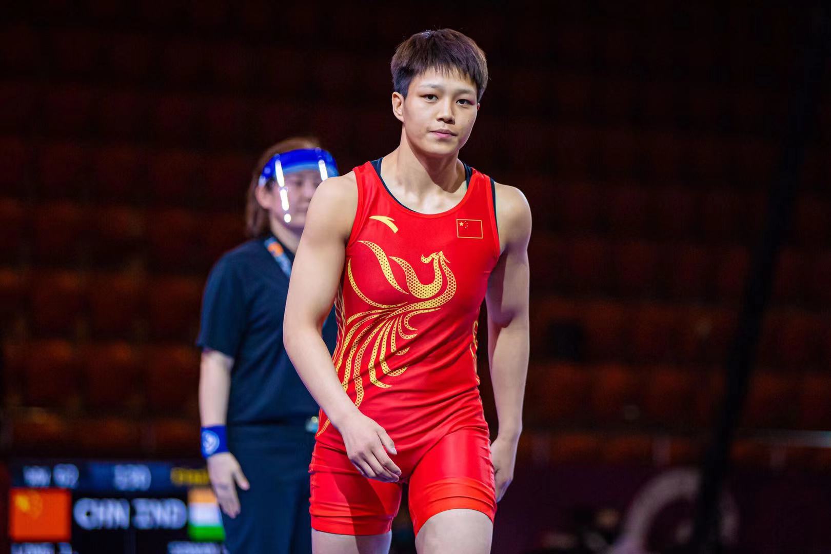 云南首位！这名“为摔跤而生”的德宏姑娘出征东京奥运会（供图）