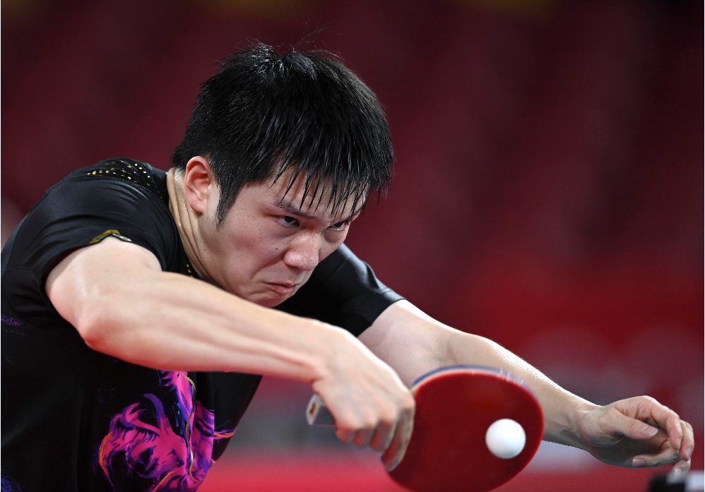 第35金！国乒男团3-0战胜德国队 图片来源于新华社