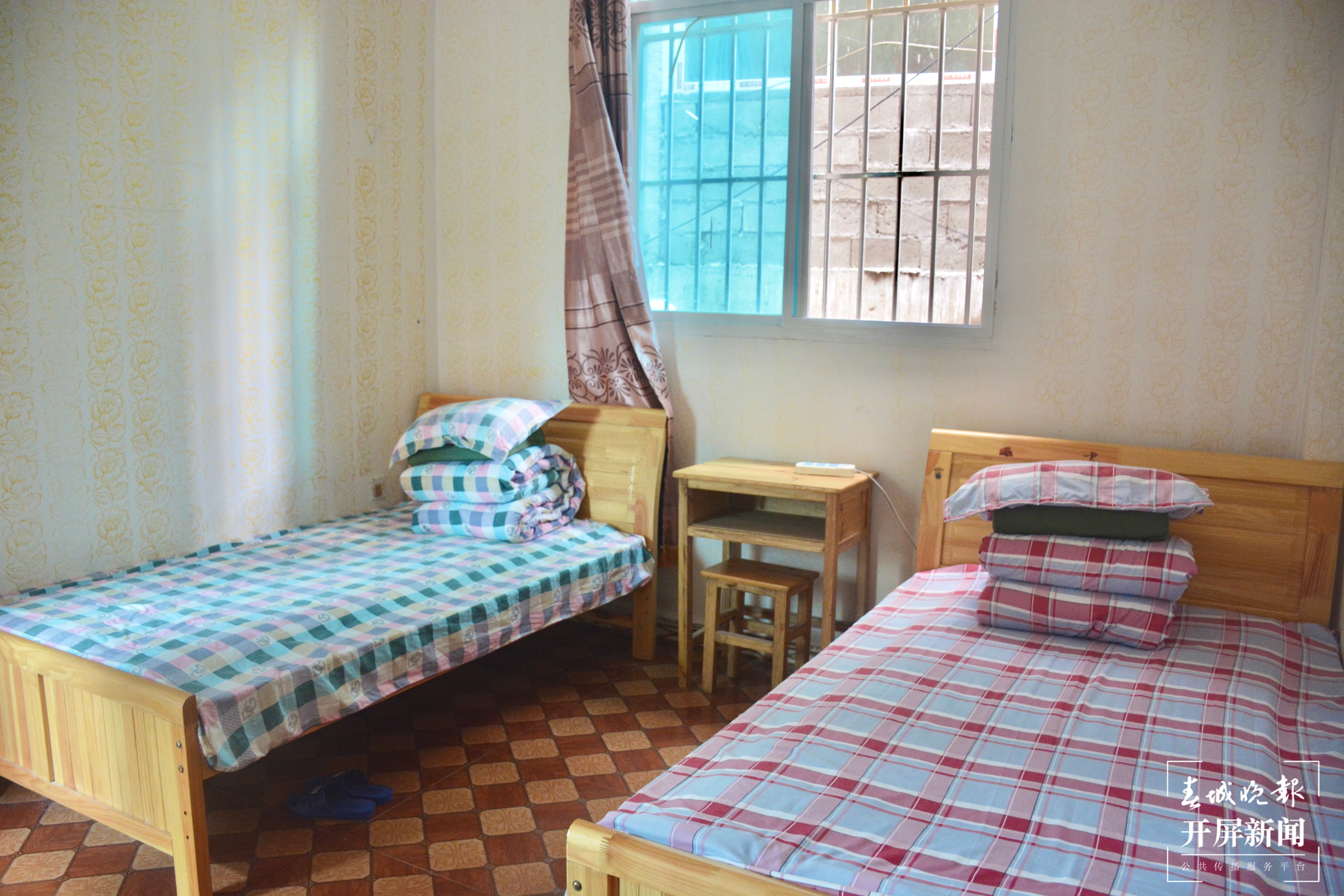 村民家里的接待培训学员的房间 赵丽槐摄.JPG