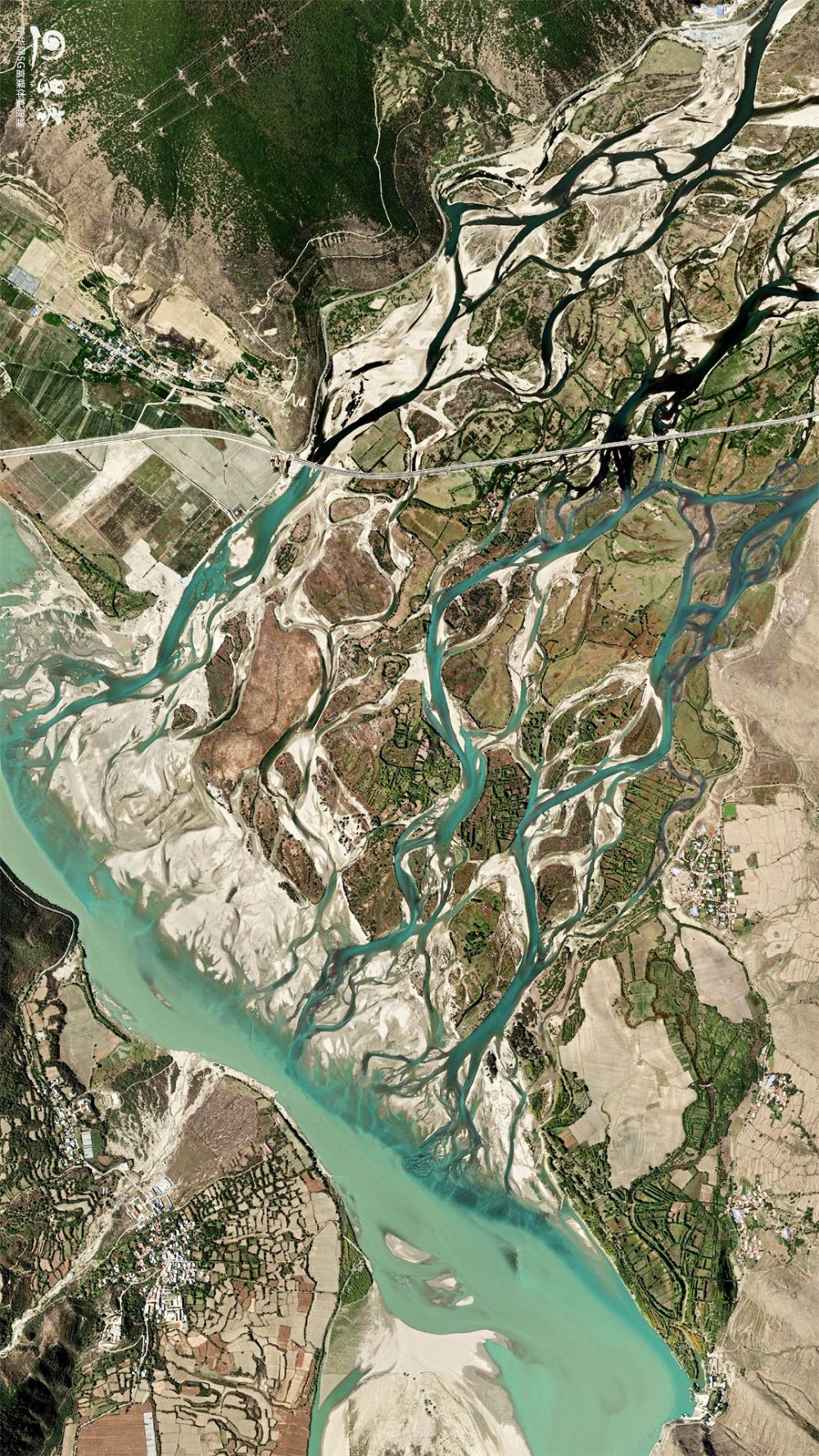 跟随卫星，领略神奇的“西藏江南”