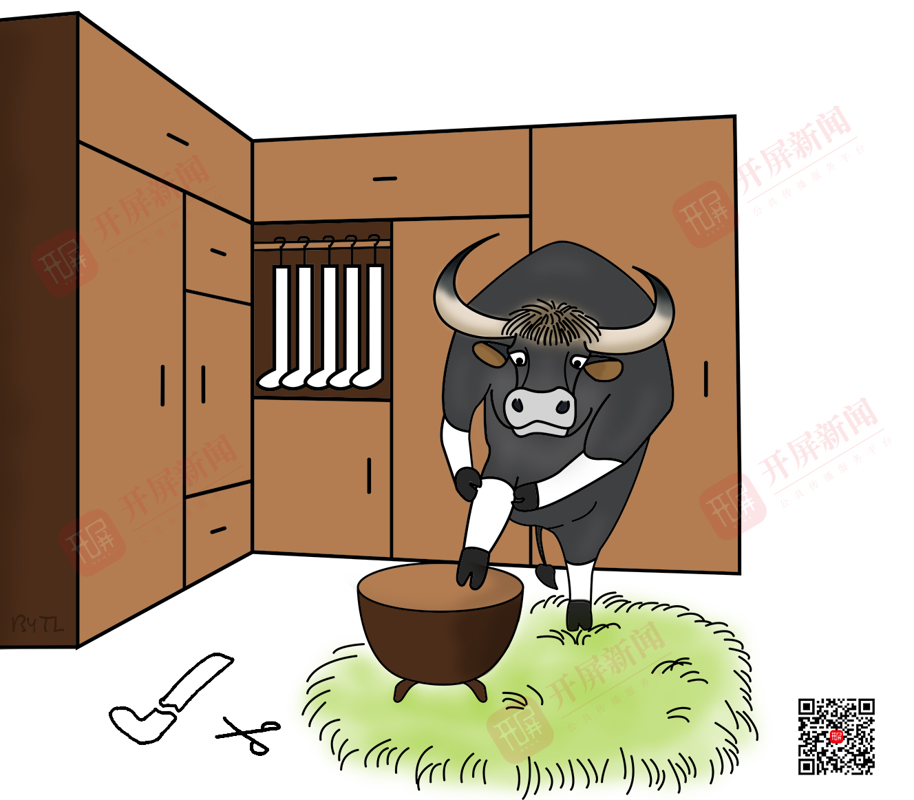 万物滇行 印度野牛